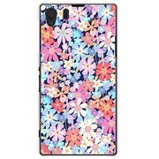SOL23-YCM2P0199-78 [オリジナルデザイン au SOL23 Xperia Z1 ケース 【フローラルサマー】]