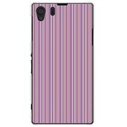 SOL23-YCM2P0271-78 [オリジナルデザイン au SOL23 Xperia Z1 ケース 【Stripe Pattern パープル】]
