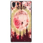 SOL23-YCM2P0274-78 [オリジナルデザイン au SOL23 Xperia Z1 ケース 【薔薇のお城】]