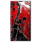 SOL23-YCM2P0278-78 [オリジナルデザイン au SOL23 Xperia Z1 ケース 【ピストル】]