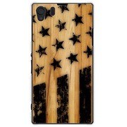 SOL23-YCM2P0310-78 [オリジナルデザイン au SOL23 Xperia Z1 ケース 【American Flag Wood Burn】]