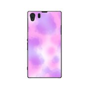 SOL23-YCM2P0349-78 [オリジナルデザイン au SOL23 Xperia Z1 ケース 【タイダイ スイートピンク】]