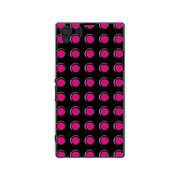 SOL23-YCM2P0413-78 [オリジナルデザイン au SOL23 Xperia Z1 ケース 【ブラックグロメット & ピンク】]