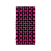 SOL23-YCM2P0415-78 [オリジナルデザイン au SOL23 Xperia Z1 ケース 【ブラックローズ ゴシックパターン】]
