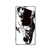 SOL23-YCM2P0439-78 [オリジナルデザイン au SOL23 Xperia Z1 ケース 【デザート フーセル モノクロ】]