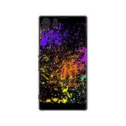 SOL23-YCM2P0446-78 [オリジナルデザイン au SOL23 Xperia Z1 ケース 【Smash Paint Graphics - Smash Purple】]