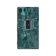 SOL23-YCM2P0503-78 [オリジナルデザイン au SOL23 Xperia Z1 ケース 【ショボーン on 基盤 (´・ω・`)】]