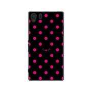 SOL23-YCM2P0504-78 [オリジナルデザイン au SOL23 Xperia Z1 ケース 【ショボーン ドット (´・ω・`)】]
