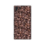 SOL23-YCM2P0556-78 [オリジナルデザイン au SOL23 Xperia Z1 ケース 【コーヒー パターン】]