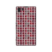 SOL23-YCM2P0581-78 [オリジナルデザイン au SOL23 Xperia Z1 ケース 【スウェーデン タイル チェリー】]