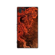 SOL23-YCM2P0596-78 [オリジナルデザイン au SOL23 Xperia Z1 ケース 【レッドドラゴン 赤龍】]