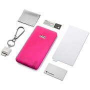 WALKMAN F880用 シリコンケースセット ピンク TR-SCWMF13-PK