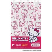 ショットノートハローキティ(ツインR)白 9130KTシロ
