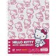 ショットノートハローキティ(ツインR)白 9131KTシロ