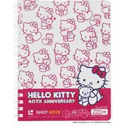 ショットノートハローキティ(ツインR)白 9131KTシロ
