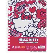 ショットノ-トハロ-キティ(ツインR)赤 9131KTアカ