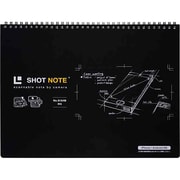 ショットノート<横型>(ツインリング)黒 9154Mクロ