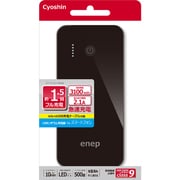リチウムポリマーバッテリー 3100mAh enep ~エネピ~ iP3S855 Black