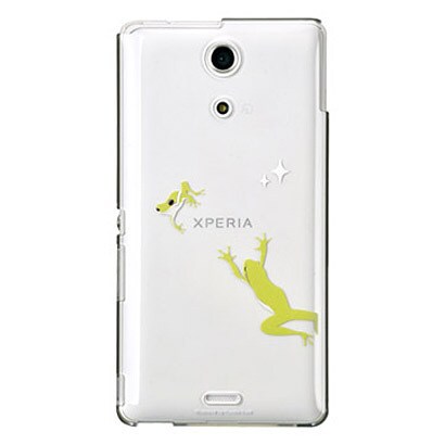 CP-LAXPA0277 [Xperia A用 ケース ctrl＋レイヤード  カエル]