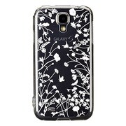 GALAXY S4用 ケース ctrl+レイヤード プランツ ホワイト CP-LAGXS4-0406