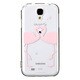 GALAXY S4用 ケース ctrl＋レイヤード  フラミンゴ CP-LAGXS4-0482