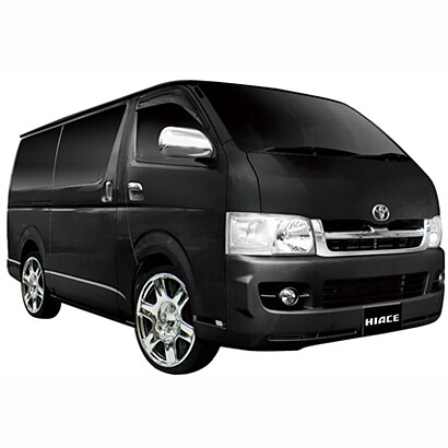 KK-0013 [RC 1/24 TOYOTA HIACE ブラック]