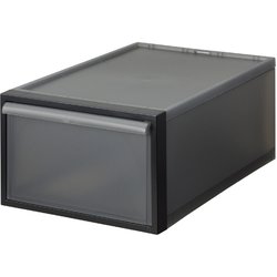 クローゼットシステム 引出し M ブラック CS-D2