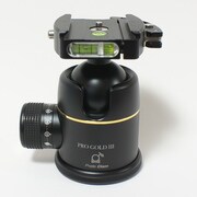 プレミアム ボールヘッド プロ ゴールド 3 Easy QR ブラック PCL-00056
