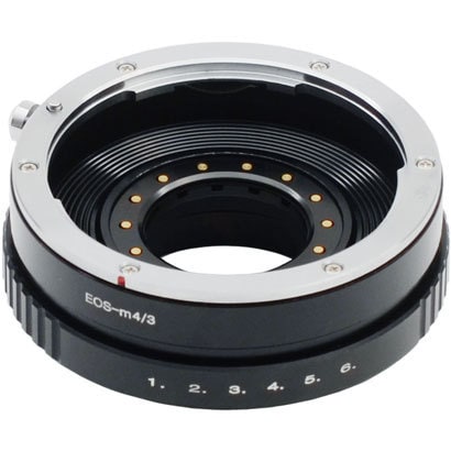 マイクロフォーサーズマウント用 Canon EF アダプター(絞付） DH-0008