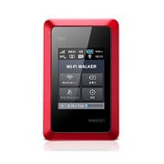 Wi-Fi WALKER WiMAX2+ メタリックレッド HWD14