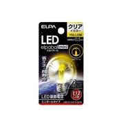 LDG1CY-G-E12-G239 [LED電球 E12口金 イエロー クリア LED elpaball mini（エルパボｰル ミニ）]