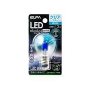 LED電球 E17口金 ブルー LED elpaball mini(エルパボール ミニ) LDA1CB-G-E17-G458