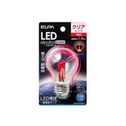LED電球 E26口金 レッド LED elpaball mini（エルパボール ミニ） LDA1CR-G-G557