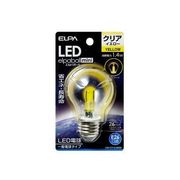 LED電球 E26口金 イエロー LED elpaball mini(エルパボール ミニ) LDA1CY-G-G559