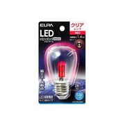 LED電球 E26口金 レッド LED elpaball mini(エルパボール ミニ) LDS1CR-G-G907