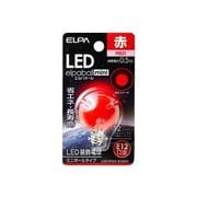 LDG1R-G-E12-G234 [LED電球 E12口金 レッド LED elpaball mini（エルパボｰル ミニ）]