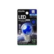 LDG1B-G-E17-G242 [LED電球 E17口金 ブルー LED elpaball mini（エルパボｰル ミニ）]