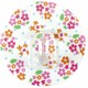 プチシールフック 5cm 花ドット S357B