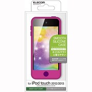 iPod touch 2012/2013用 スムースシリコンケース ディープピンク AVA-T13SCDPND