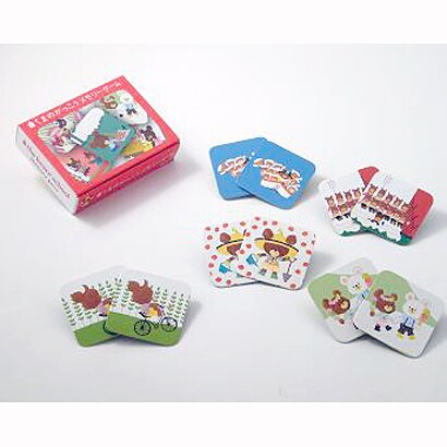 くまのがっこう メモリーゲーム [幼児用玩具]