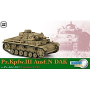60603 [WW.IIドイツ軍III号戦車N型ドイツアフリカ軍団第501重戦車大隊チュニジア]