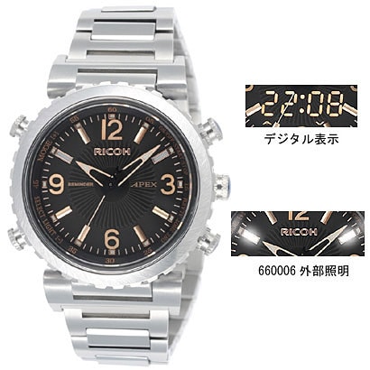 APEX REMINDER(アペックス リマインダー) ポリカーボネイト ブラック 丸型 660006-11