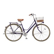 シティサイクル カジュナ ベーシックライン デラックスベルト 27型 内装3段変速 E.Xアメリカンブルー CB73B4