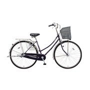 シティサイクル NOLKOG（ノルコグ） W型 点灯虫 26型 変速なし P.Xプリズムパープル N60WT4