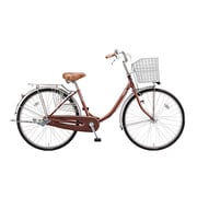 シティサイクル NOLKOG（ノルコグ） U型 ダイナモランプ 24型 内装3段変速 P.Xブロンズ N43U4