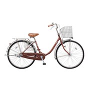 シティサイクル NOLKOG（ノルコグ） U型 ダイナモランプ 26型 内装3段変速 P.Xブロンズ N63U4