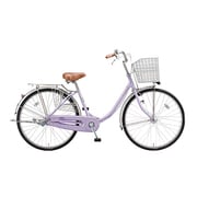 シティサイクル NOLKOG（ノルコグ） U型 点灯虫 26型 変速なし P.Xパールラベンダー N60UT4