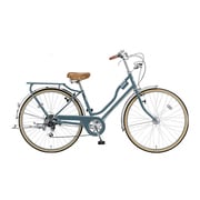 シティサイクル NOLKOG（ノルコグ） R6 Classic 砲弾型点灯虫 26型 外装6段変速 T.Xグリーンアッシュ N66CT4