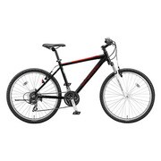 マウンテンバイク ordina M3 340mm 26型 外装21段変速 ブラック&レッド CM334