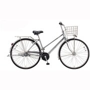 シティサイクル スターノヴァ ベルトモデル 26型 内装5段変速 M.スパークルシルバー SV6BT4
